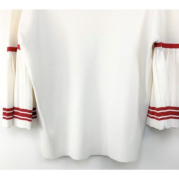 NWT Maje Monica sweater In White Size 3 (L) - Picture 10 of 13